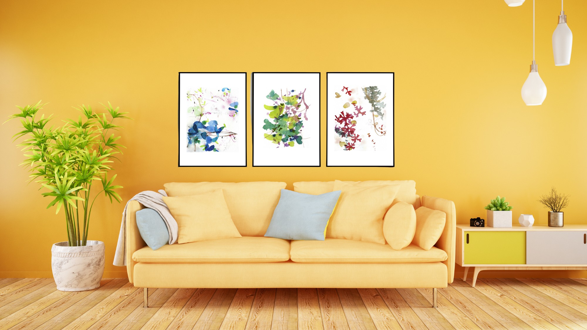 Hanging Art Above a Sofa Interior Design Tips Discover Interior